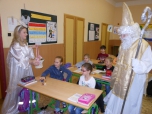Mikuláš,anděl a čert ve 3.B
